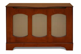 double cathedral cabinet